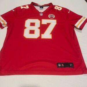 NFL Kansas City Chiefs Red #87 Jersey